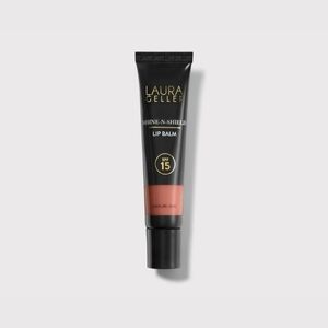 Golden Hour Lip Gloss Laura Geller Shine-N-Shield Lip Balm SPF 15 - New In Box